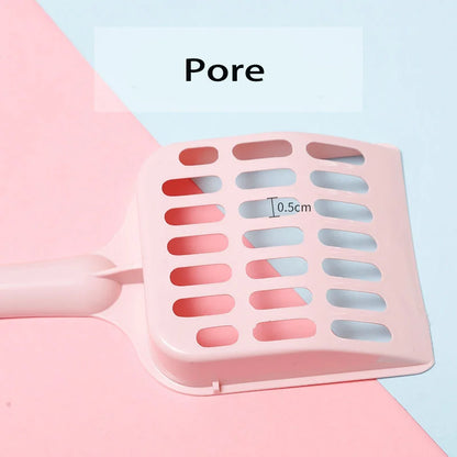 Pet Cat Excrement Cleaning Litter Basin Shovel Supplies Available In Multiple Colors Tofu Mesh Hollowed Out