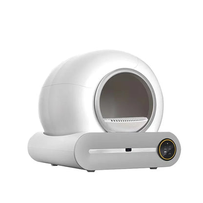 65L Automatic Smart Cat Litter Box Self Cleaning Fully Enclosed Large Cat Toilet Litter Tray