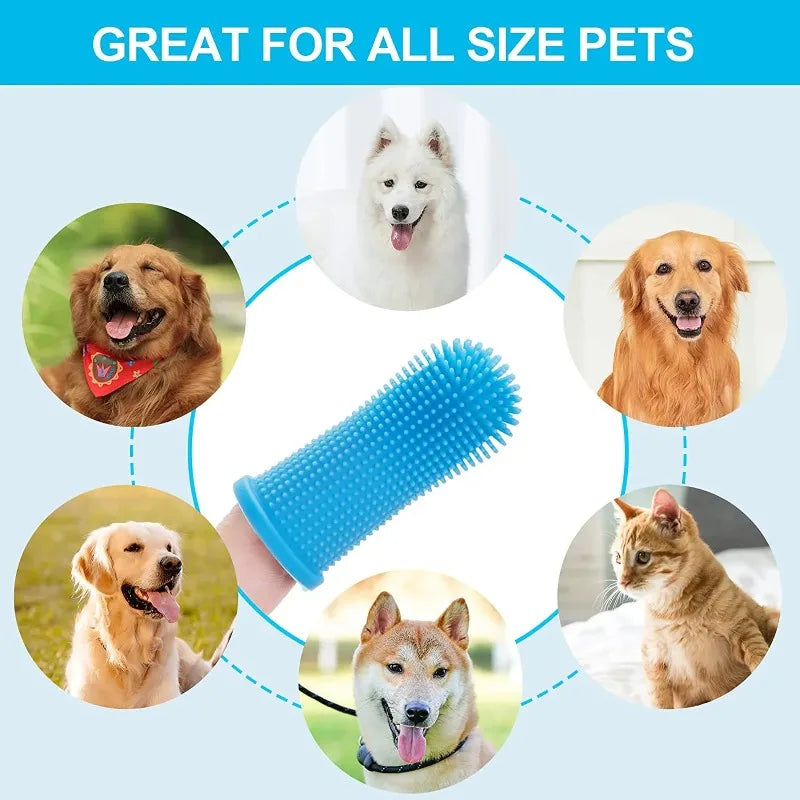 Silicone Tooth Brush (Pet-Friendly Finger Toothbrush)