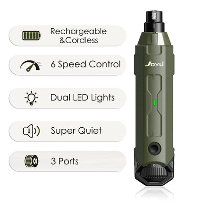 6-Speed Dog Nail Grinder  Enhanced Pet Nail Grinder Super Quiet Rechargeable Electric Dog Nail Trimmer Painless paws grooming