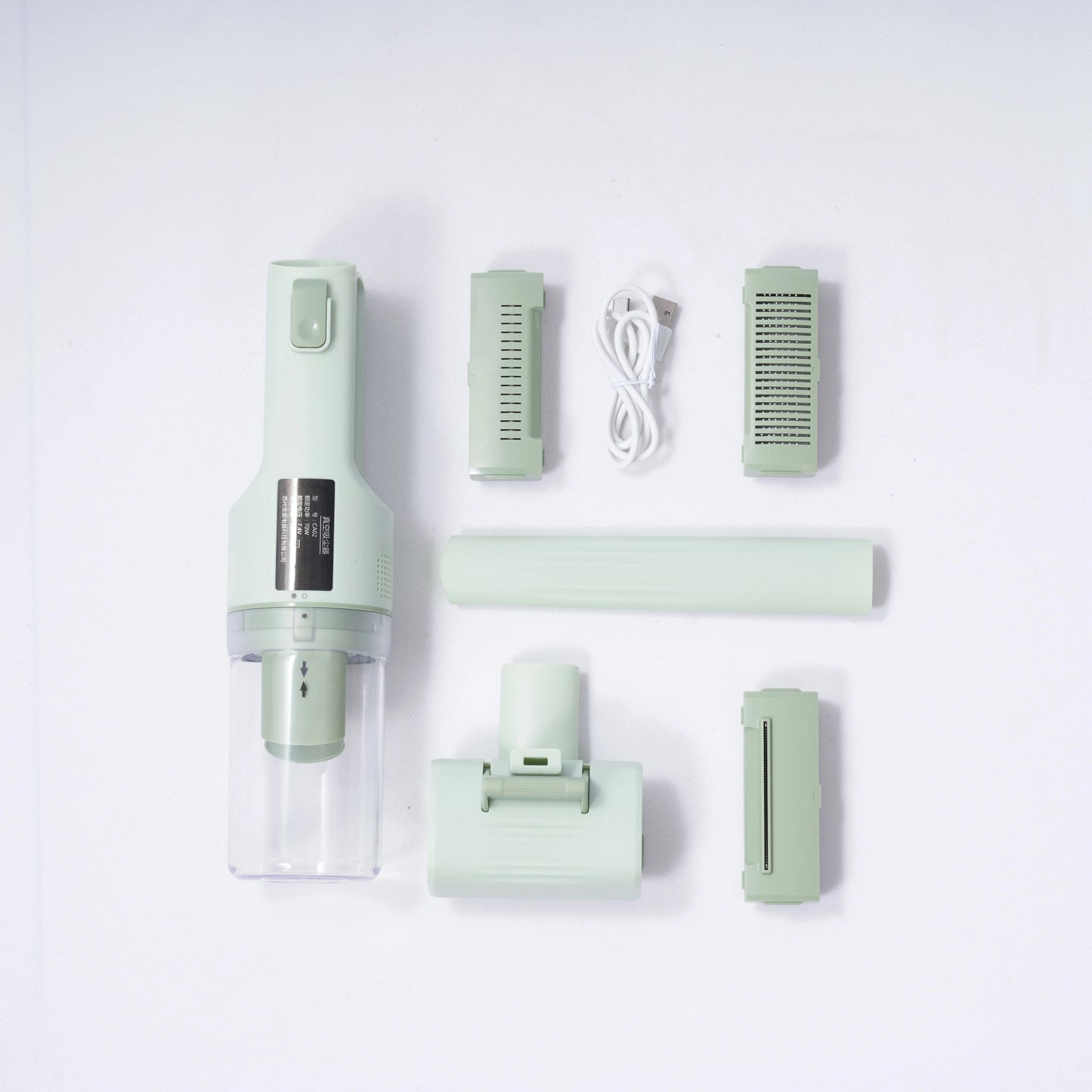 Cat Grooming Vacuum 5Brushes Pet Grooming Kit with 0.3L Hair Dust Cup Dog Vacuum Cleaner for Pets Cats Dogs Hair Vacuum Cleaner