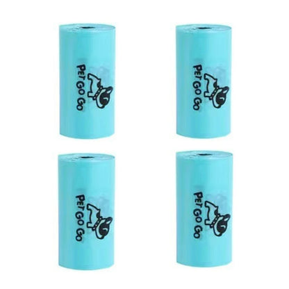 Pet Dog Poop Bag Dispenser with Hanging Hook Portable Travel Garbage Bags Pick Dog Poop Pet Cleaning Equipped with Led Lighting