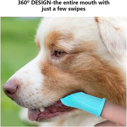 Silicone Tooth Brush (Pet-Friendly Finger Toothbrush)