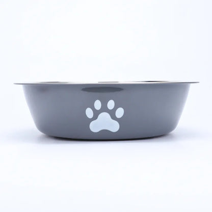 Dog Bowls Stainless Steel Dogs Feeding Bowls With Non-Slip Silicone Sole Dog Food Water Bowl Pet Bowl Dog Dishes For Dog Cat Pet