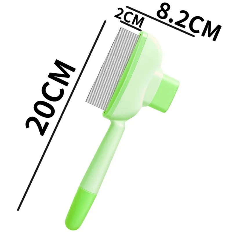 Dog Comb Pet Hair Remover One Button Dogs Brush Self-cleaning Cat Brush Massage Combs for Dog Grooming Brushes for Pet Products